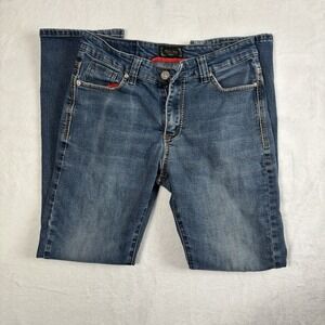Ace of Diamond Premium Blue Jeans Slim Straight Leg‎ Men's 32" x 32" Inseam